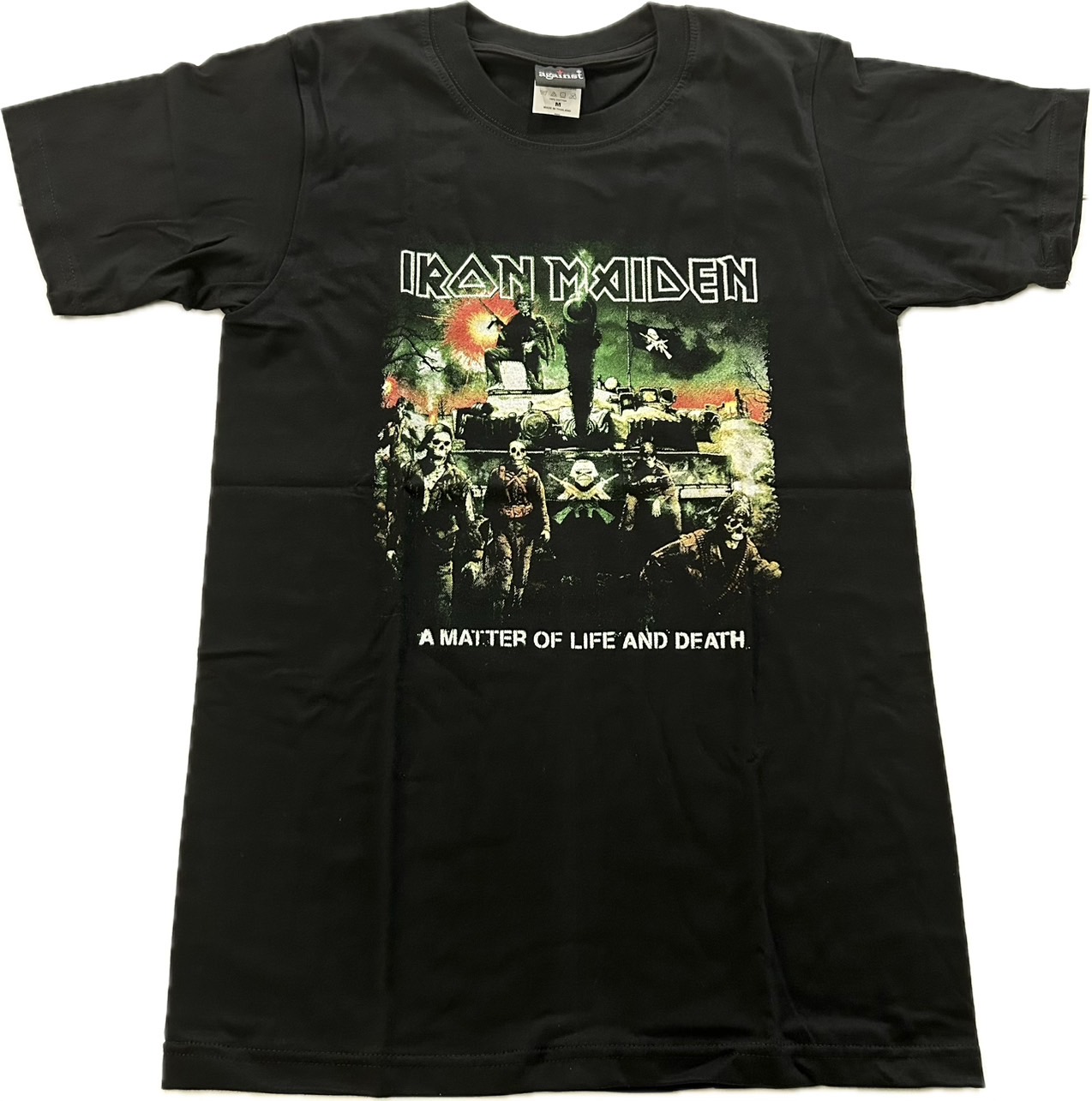 ロックTシャツ IRON MAIDEN アイアンメイデン ag3-0054