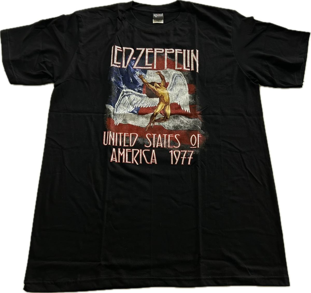 ロックTシャツ LED ZEPPELIN レッド・ツェッペリンag3-0056