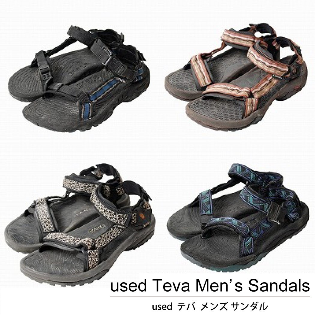 Used Teva Mens 1個あたり1900円 ユーズド ブランドサンダル 10個セット 25 5 28 5cm Mix アソート Use 0003 アパレルの卸 仕入れならbkkアリババ
