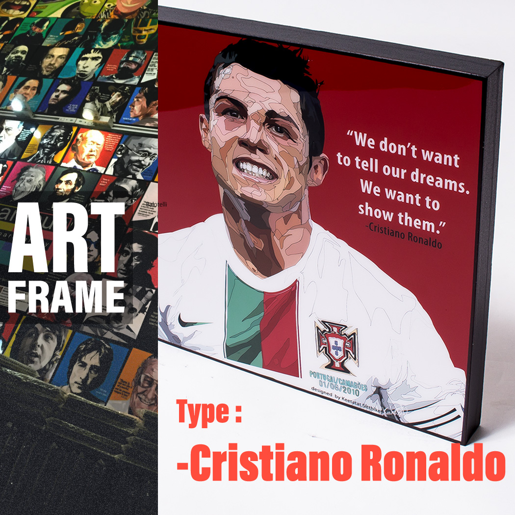 ポップアートフレーム 壁掛け 25cm 25cm Cristiano Ronaldo クリスティアーノ ロナウド インテリア 絵画 おしゃれ 雑貨 Paf 0069 アパレルの卸 仕入れならbkkアリババ