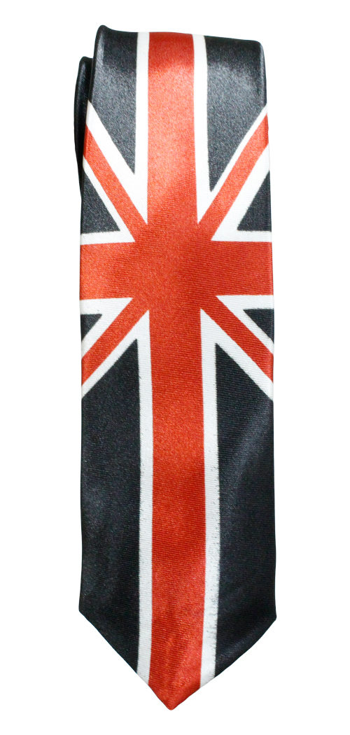 ネクタイ イギリス国旗 140cm*5cm メンズ/ナロータイ/フォーマル/スーツ/ファッション/カジュアル bnt-0058