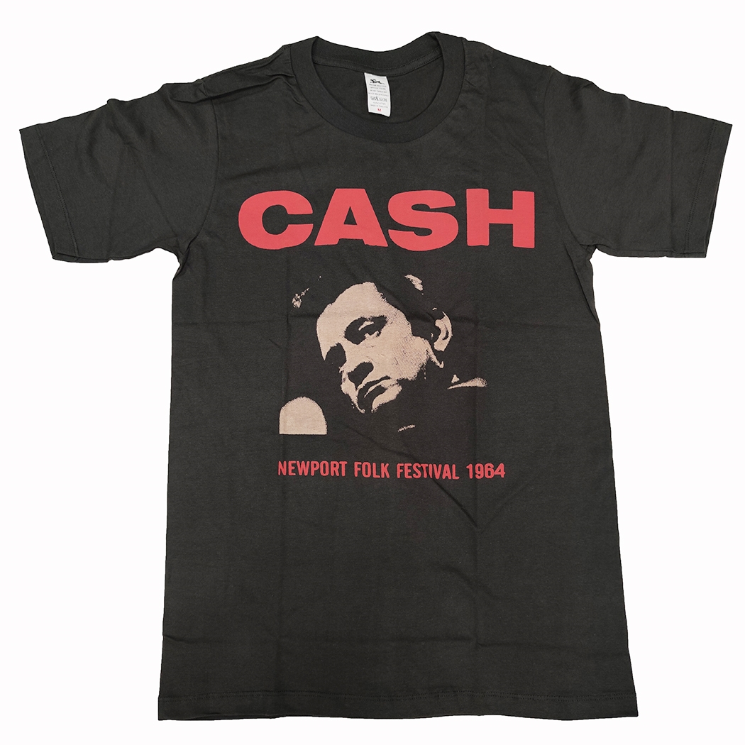 ヴィンテージ風 ロックTシャツ cash ジョニー・キャッシュ brt-0136