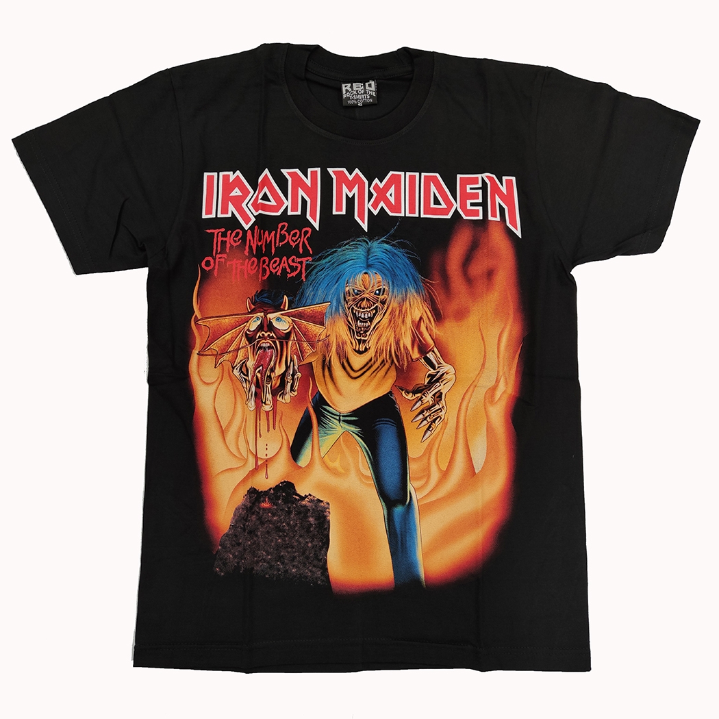 ロックTシャツ Iron Maiden アイアン・メイデン reo-0147