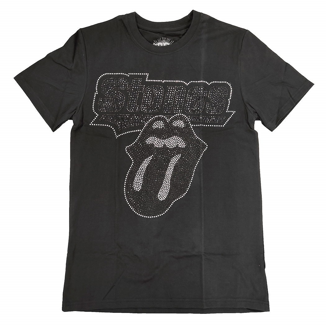 ラインストーン ロックTシャツ The Rolling Stones3 ザ・ローリング・ストーンズ3 rst-0058