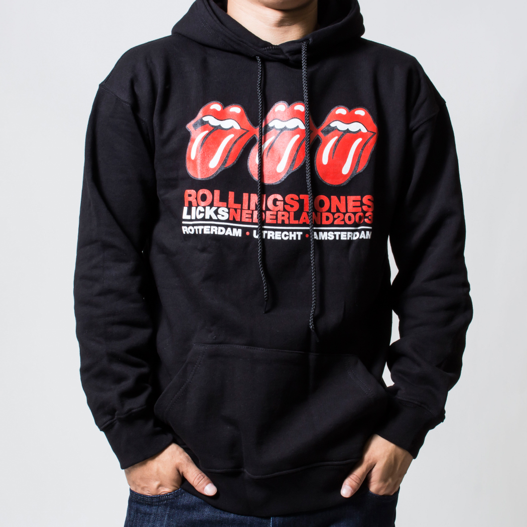 プルオーバー ロックパーカー The Rolling Stones ザ ローリング ストーンズ tongue 3連ベロ gtp-0041