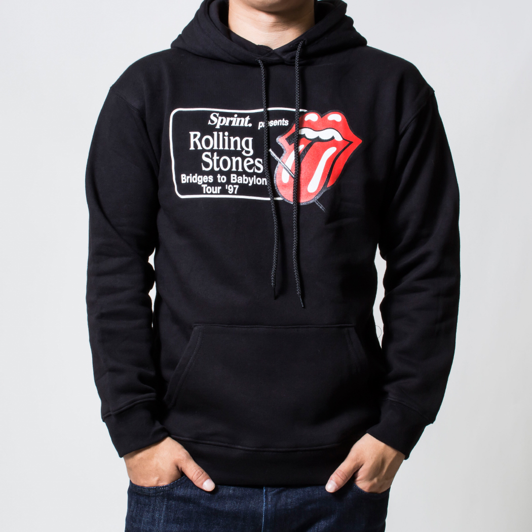 プルオーバー ロックパーカー The Rolling Stones ザ ローリング ストーンズ tongue 舌釘ベロ gtp-0042
