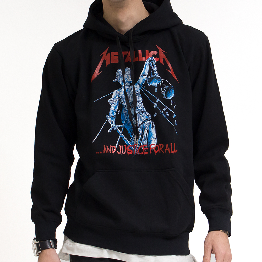 ロックパーカー Metallica メタリカ …And Justice For All (バックプリントなし) jp3-0005