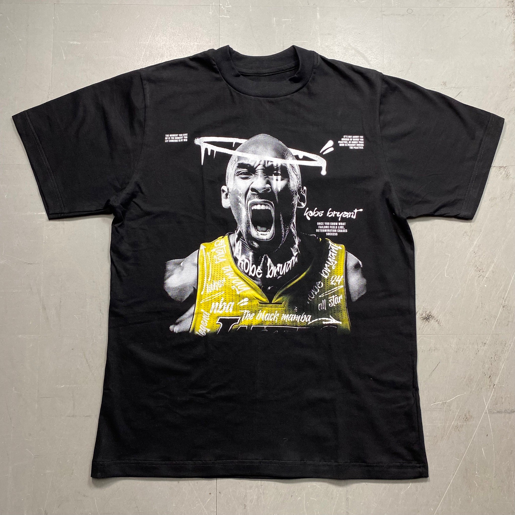 クルーネック プリントTシャツ オーバープリント KOBE BRYANT maf-0003