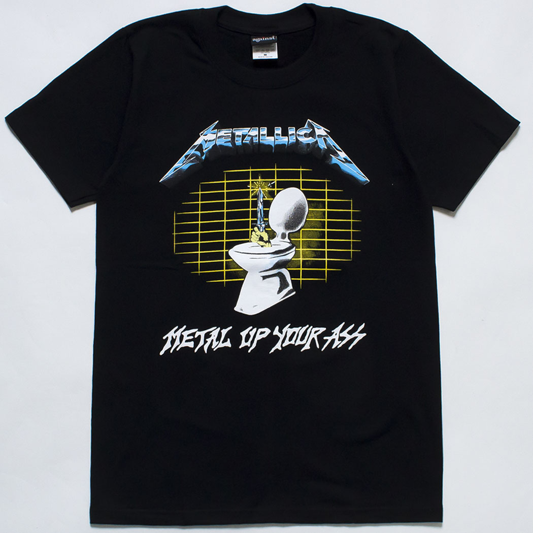 ロックTシャツ Metallica メタリカ METAL UP YOUR ASS ag3-0001