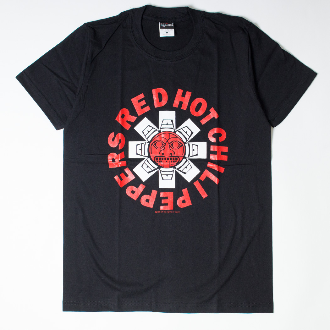 ロックTシャツ Red Hot Chili Peppers レッド ホット チリ ペッパーズ インディアンロゴ agt-0151