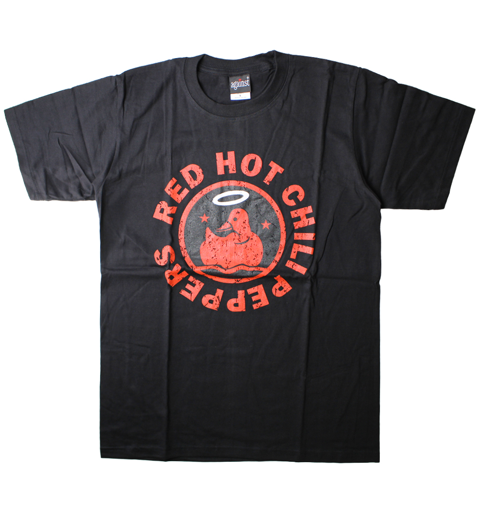 ロックTシャツ Red Hot Chili Peppers レッド ホット チリ ペッパーズ アヒルロゴ agt-0152