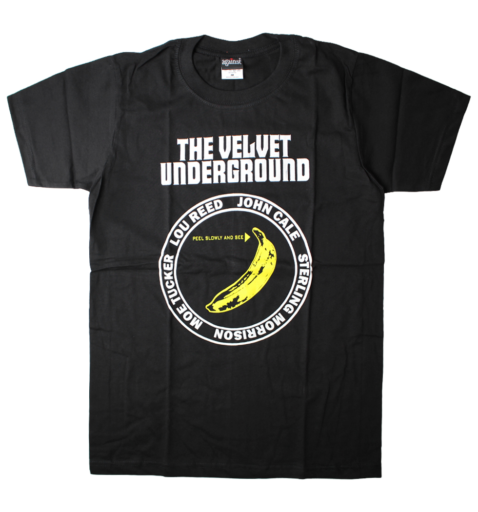ロックTシャツ The Velvet Underground ベルベット アンダーグラウンド サークルバナナ agt-0195