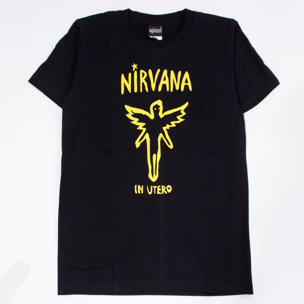 ロックTシャツ Nirvana ニルヴァーナ IN UTERO agt-0247