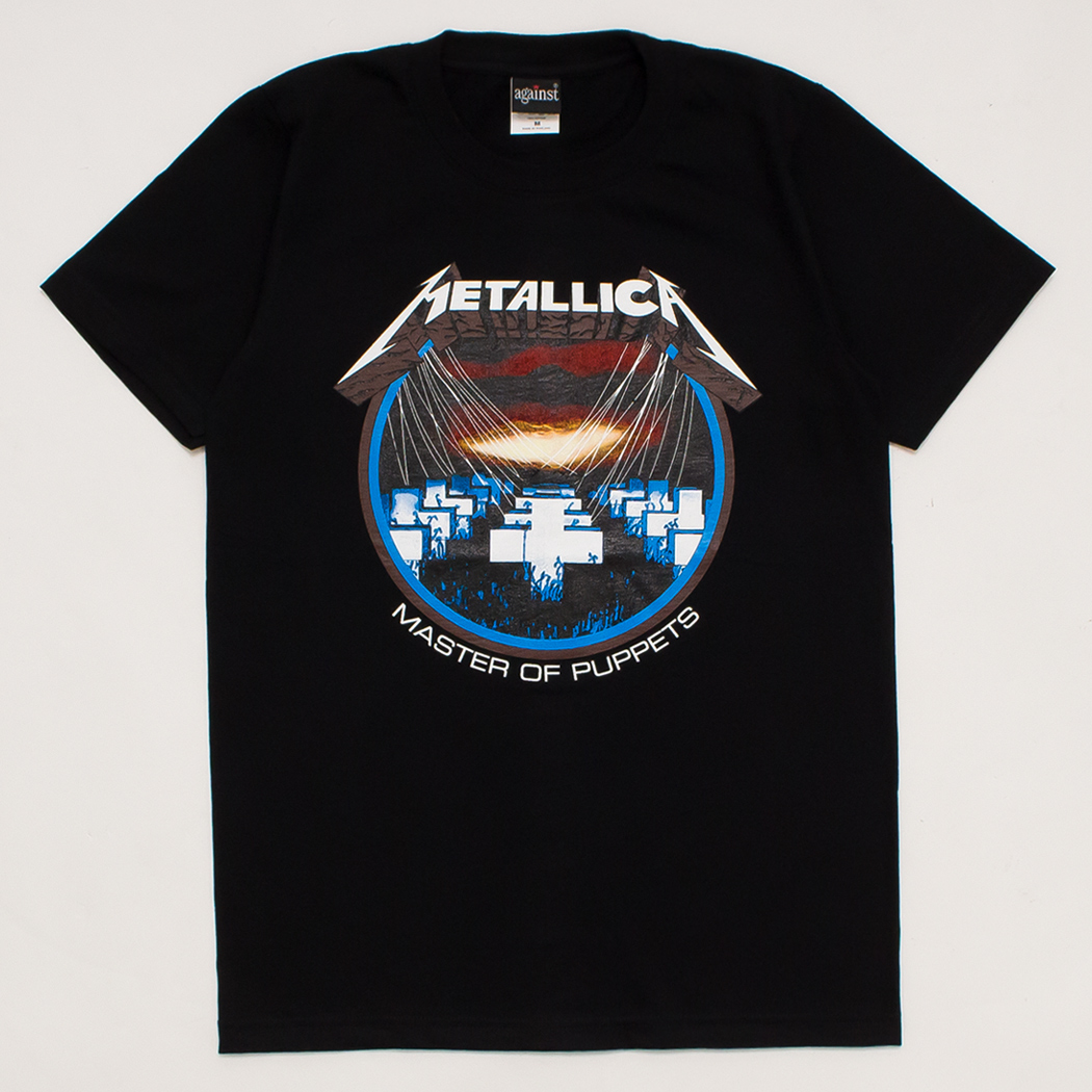 ロックTシャツ Metallica メタリカ "Master of Puppets" agt-0287