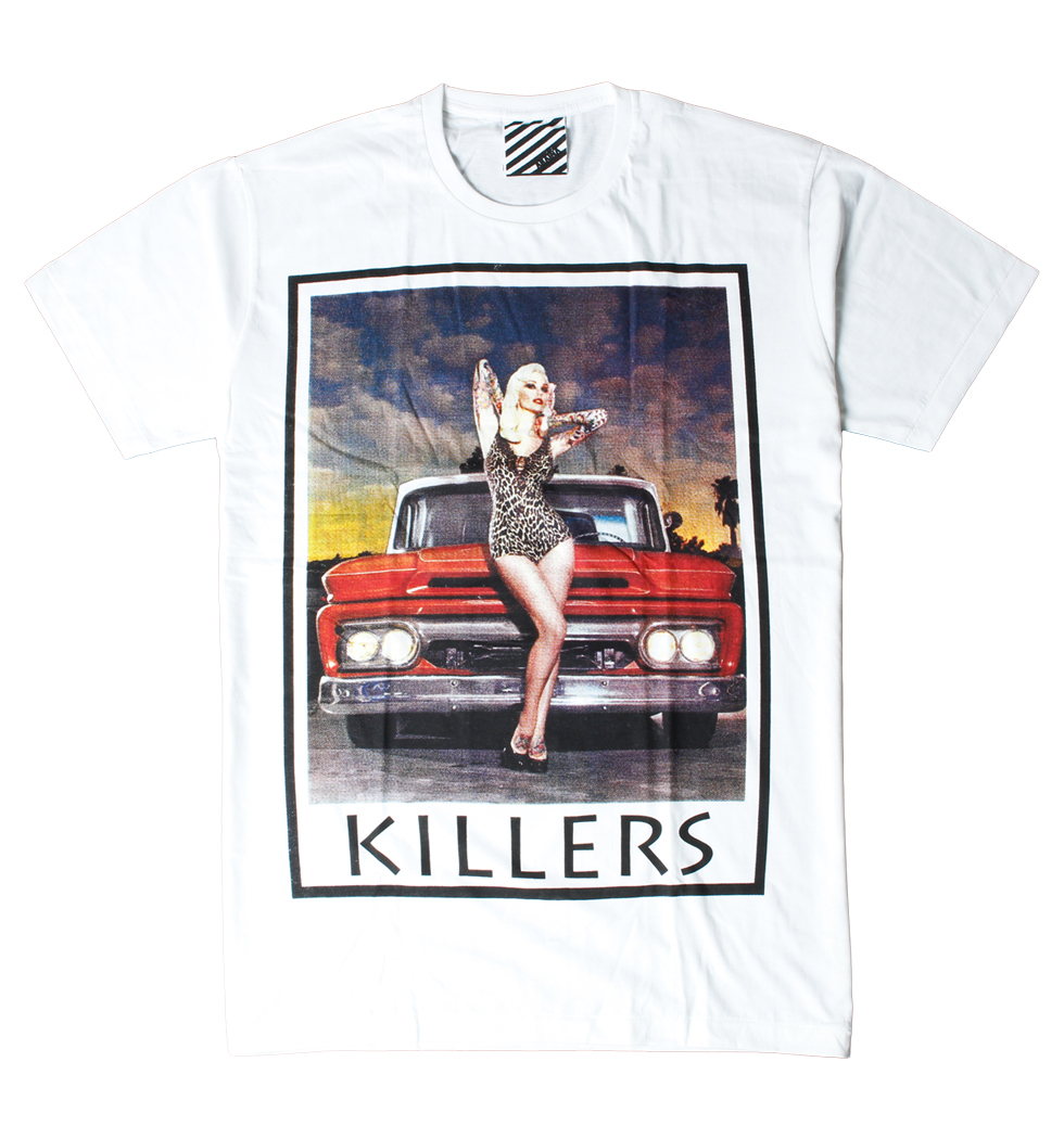 プリントTシャツ Killers メンズ/レディース/半袖/おもしろ/おしゃれ ara-0082