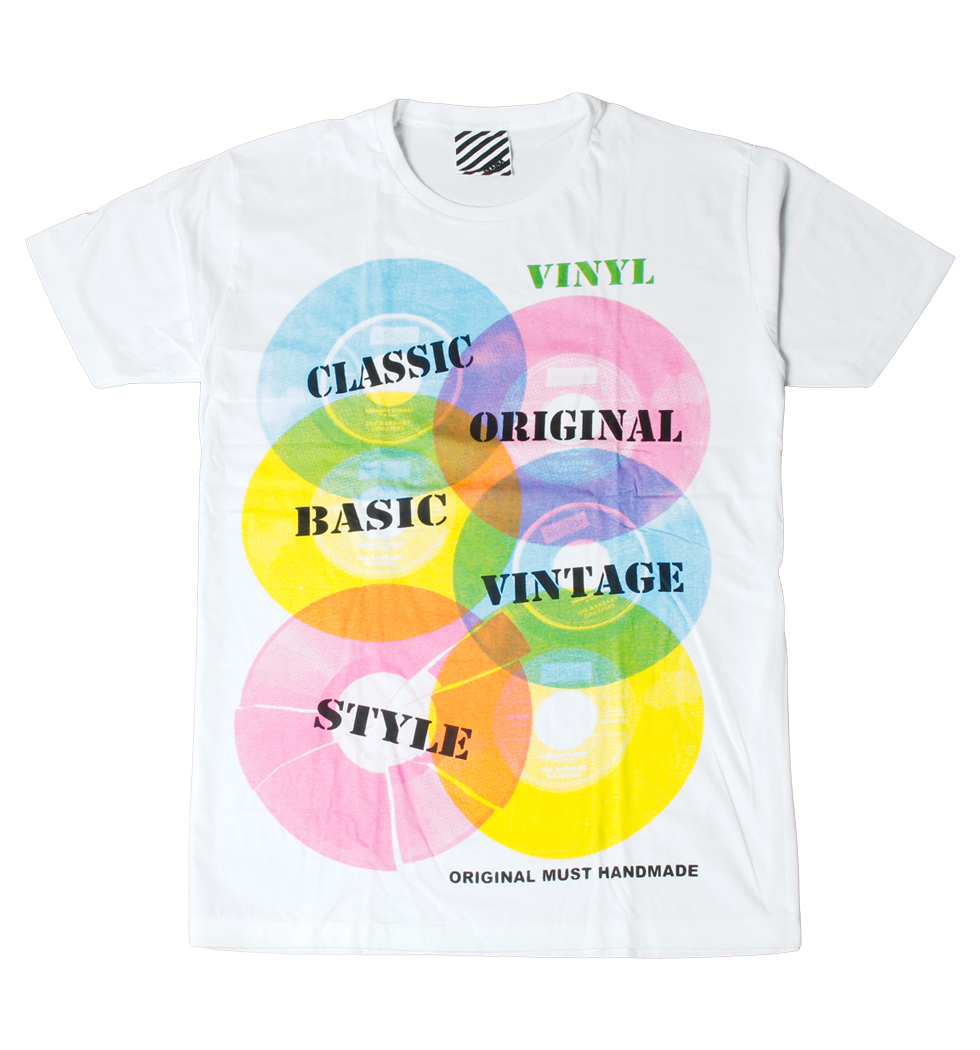 プリントTシャツ Vinyl メンズ/レディース/半袖/おもしろ/おしゃれ ara-0087