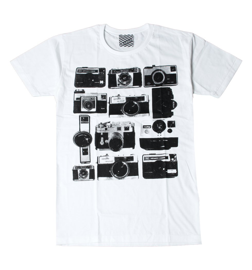 プリントTシャツ カメラ Bodega メンズ/レディース/半袖/おもしろ/おしゃれ ara-0109