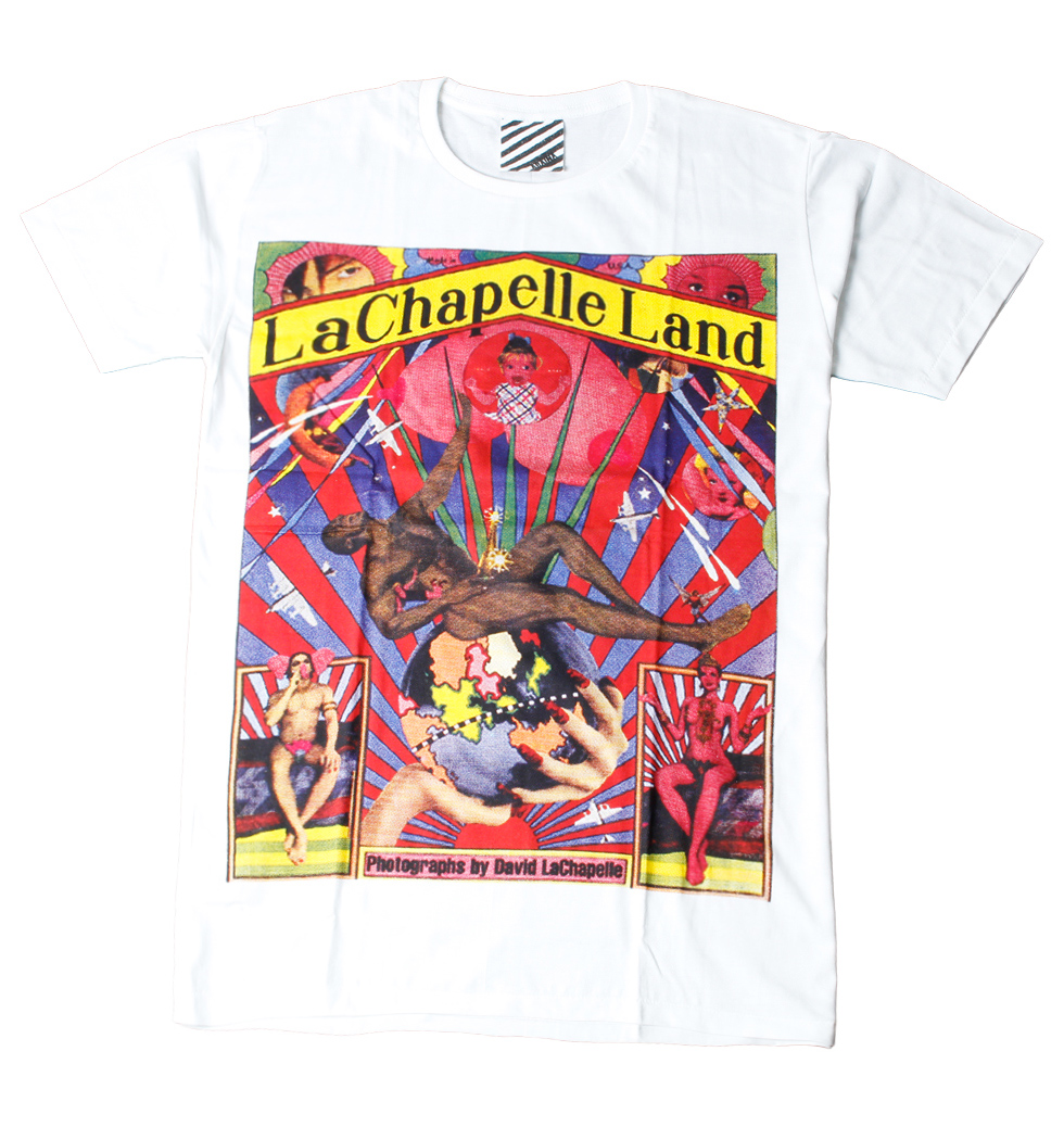 プリントTシャツ La Chapelle Land メンズ/レディース/半袖/おもしろ/おしゃれ ara-0139