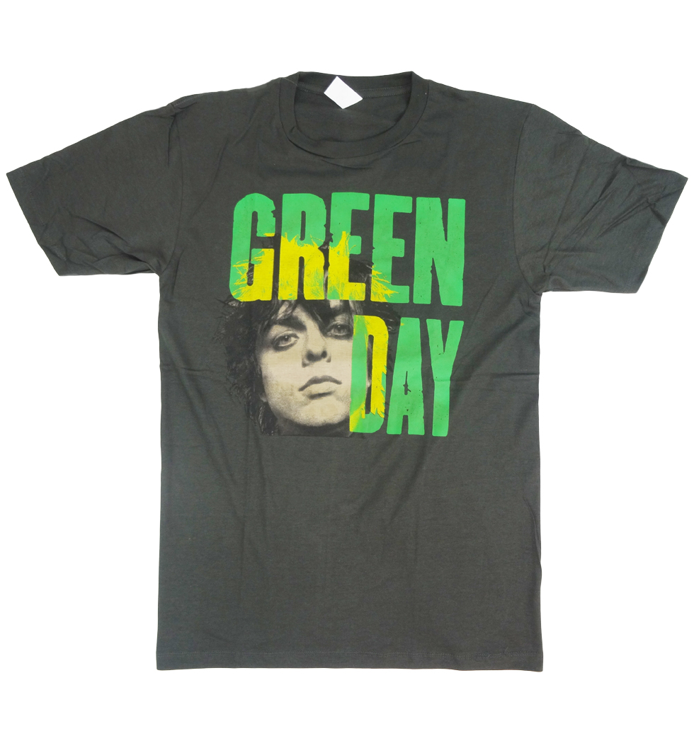 ヴィンテージ風 ロックTシャツ Green Day グリーン デイ ビリー ジョー アームストロング brt-0100