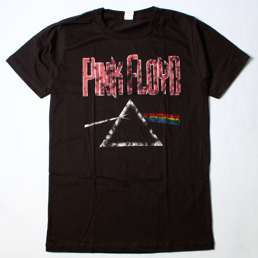 ヴィンテージ風 ロックTシャツ Pink Floyd ピンク フロイド DARK SIDE OF THE MOON brt-0217
