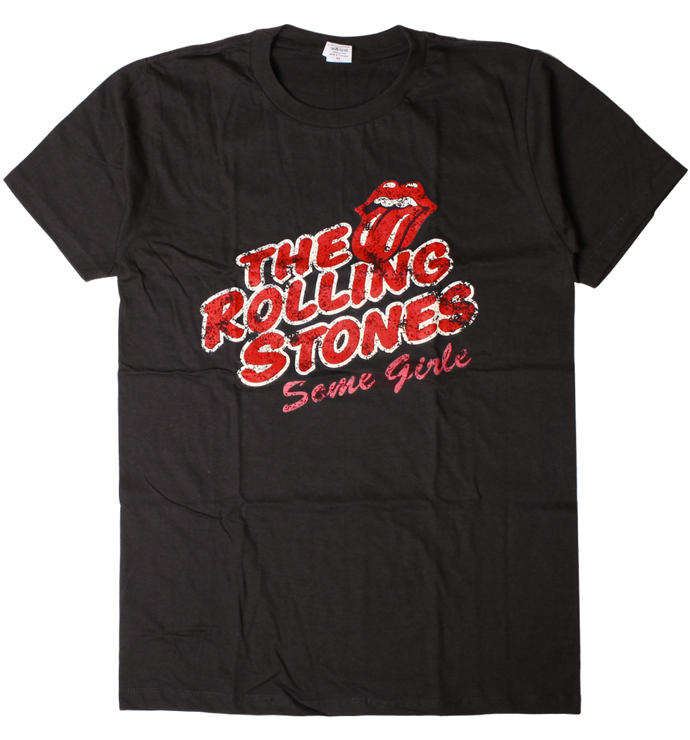 ヴィンテージ風 ロックTシャツ The Rolling Stones ザ ローリング ストーンズ Some Girls brt-0266