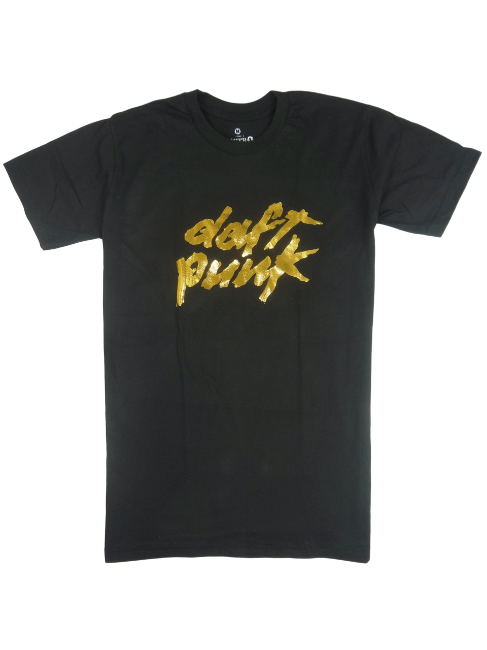 ロックTシャツ Daft Punk ダフト パンク ゴールドロゴ ebi-0115