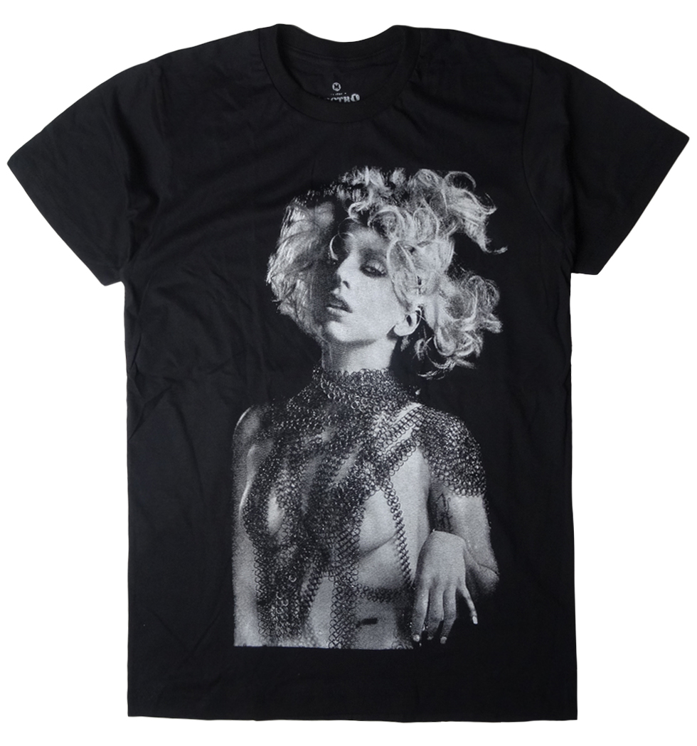ロックTシャツ Lady Gaga レディー ガガ 鎖 ebi-0231