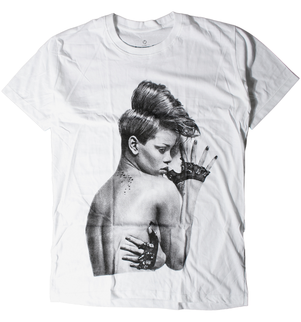 ロックTシャツ Rihanna リアーナ セクシー ebi-0246