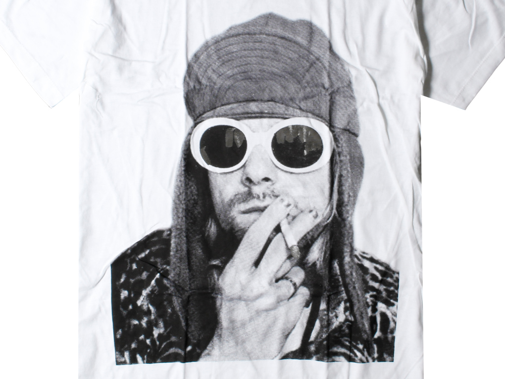 ロックTシャツ Nirvana ニルヴァーナ Kurt Cobain カート コバーン