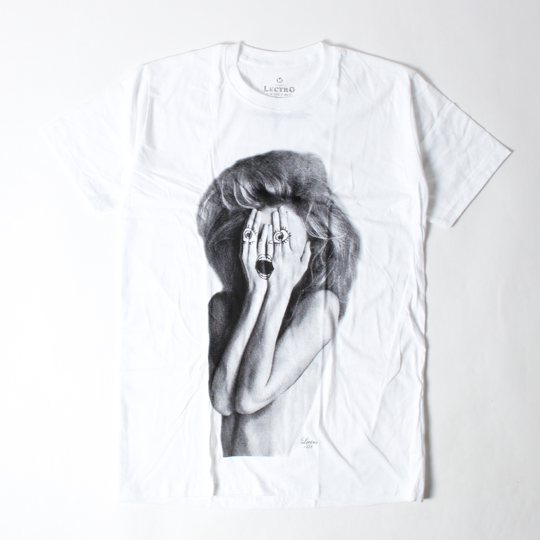 プリントTシャツ ハンドペイント 女性 メンズ/レディース/半袖/おもしろ/おしゃれ ebi-0324