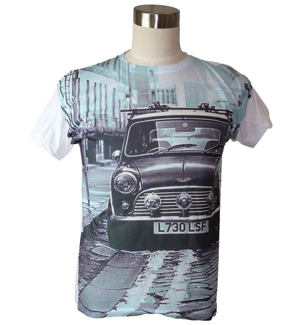 Gibgae プリントTシャツ Classic Car メンズ/レディース/半袖/おもしろ/おしゃれ ggt-0045