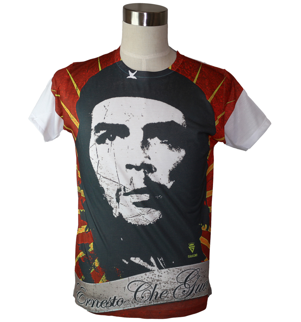 Gibgae プリントTシャツ Che Guevara チェ ゲバラ メンズ/レディース/半袖/おもしろ/おしゃれ ggt-0052