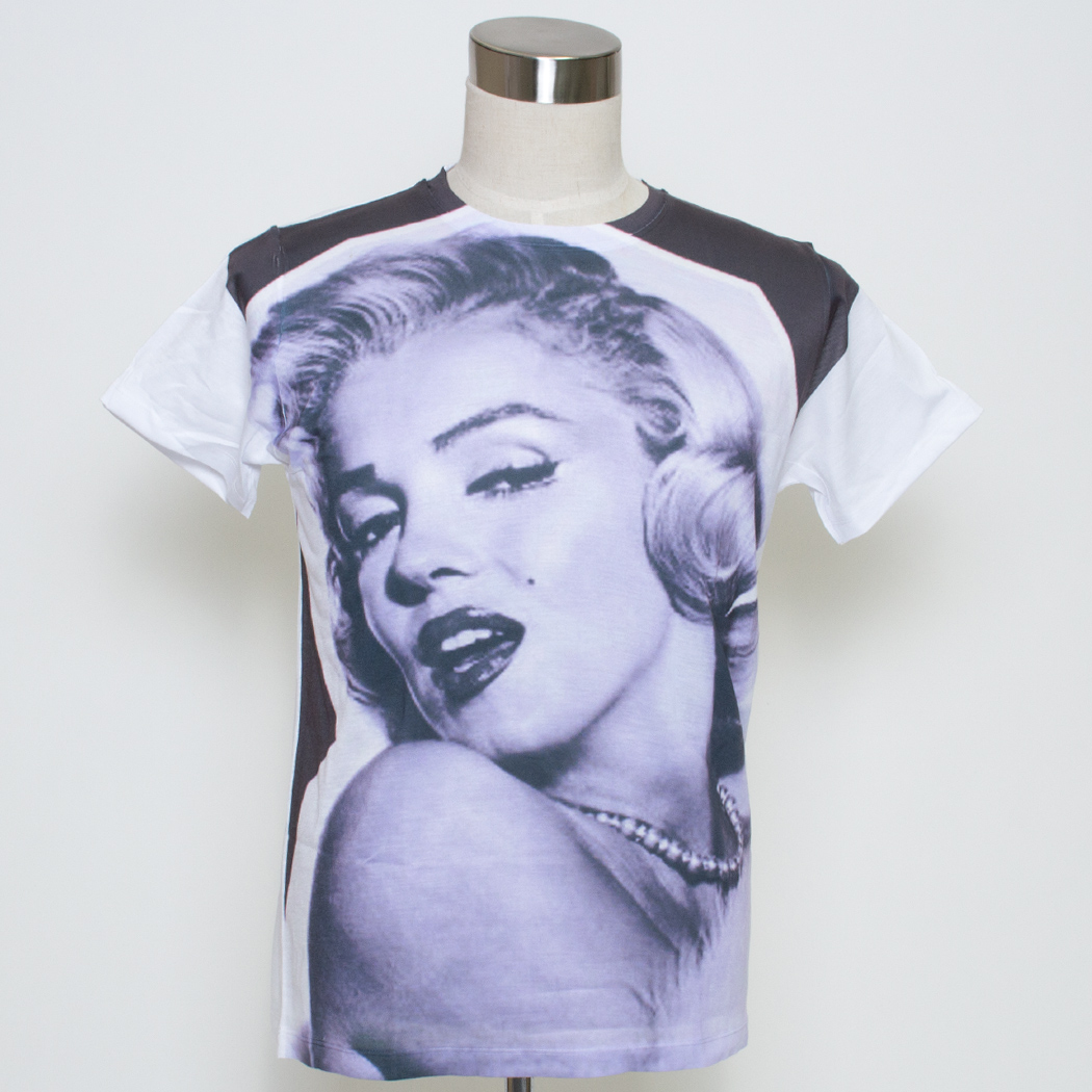 Gibgae プリントTシャツ Marilyn Monroe マリリン モンロー ggt-0173