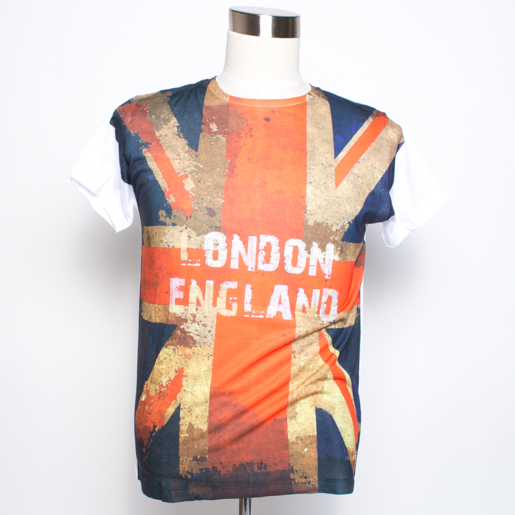 Gibage プリントTシャツ London England ggt-0187
