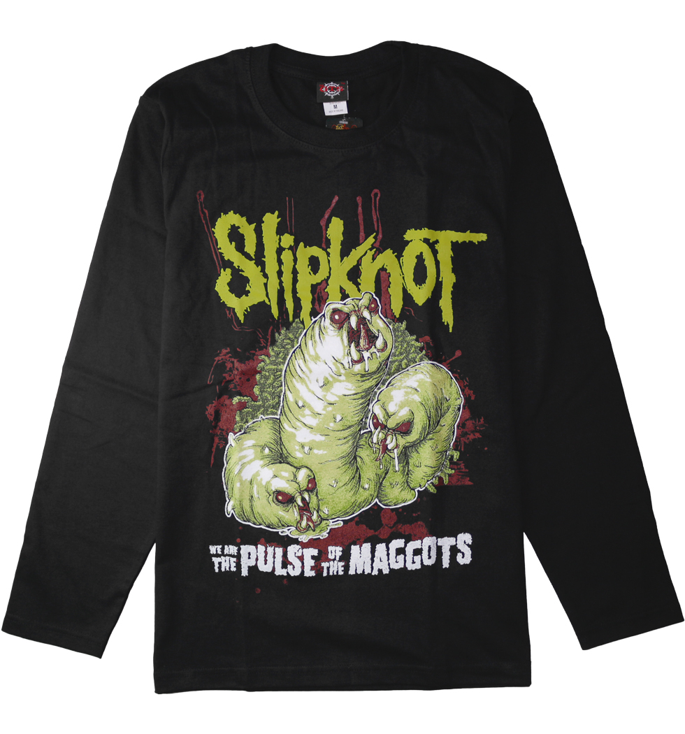長袖 ロックTシャツ Slipknot スリップノット We Are The Pulse Of Maggots gl1-0009