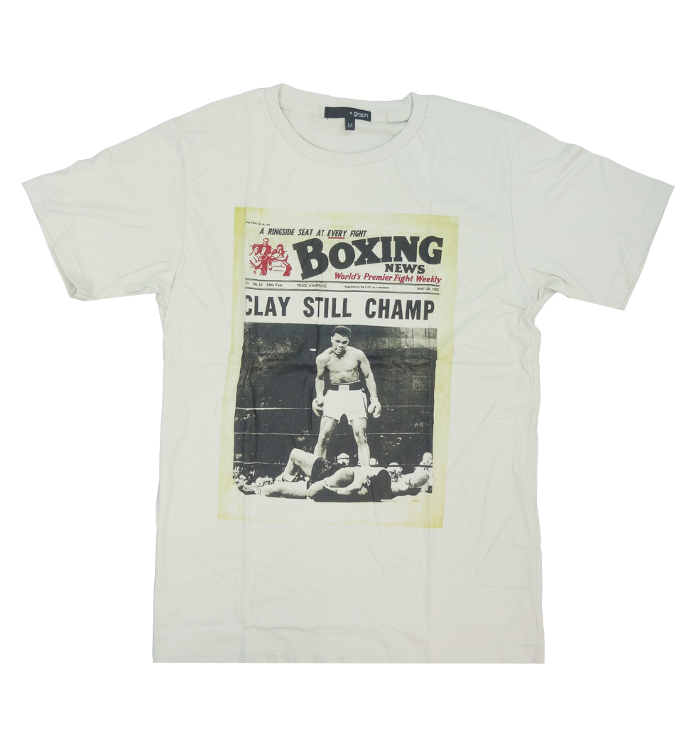 デザインTシャツ BOXING NEWS ボクシング ニュース grt-0009-c1