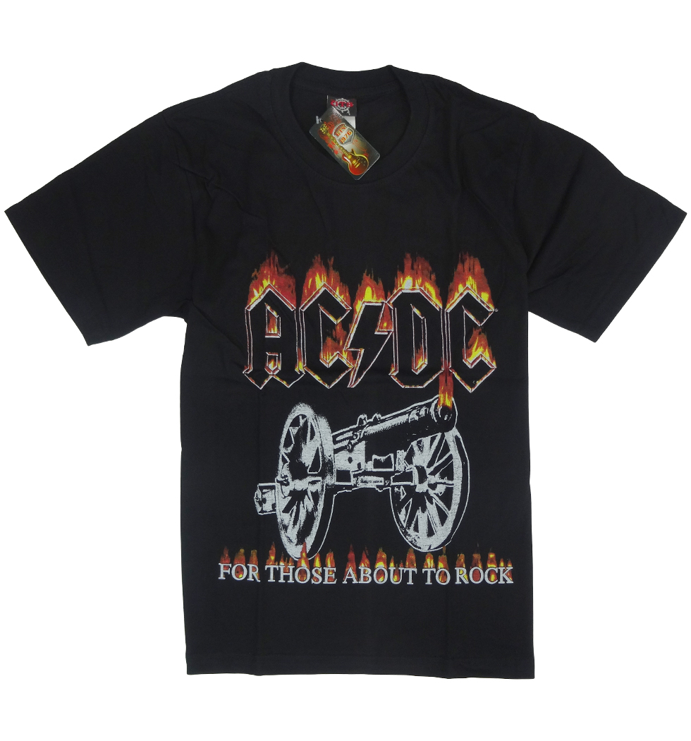 ロックTシャツ AC/DC For Those About To Rock gts-0002