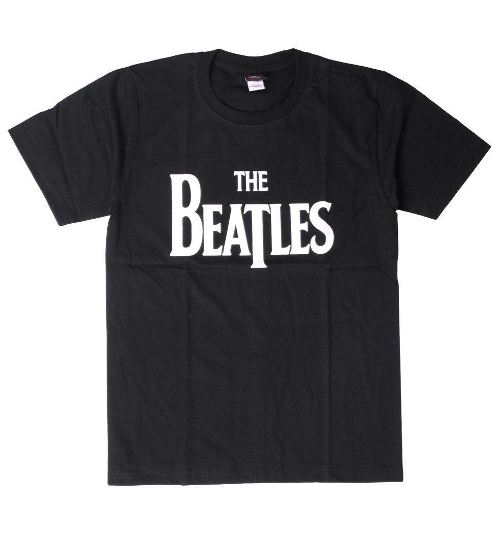 ロックTシャツ The Beatles ビートルズ ホワイトロゴ gts-0031