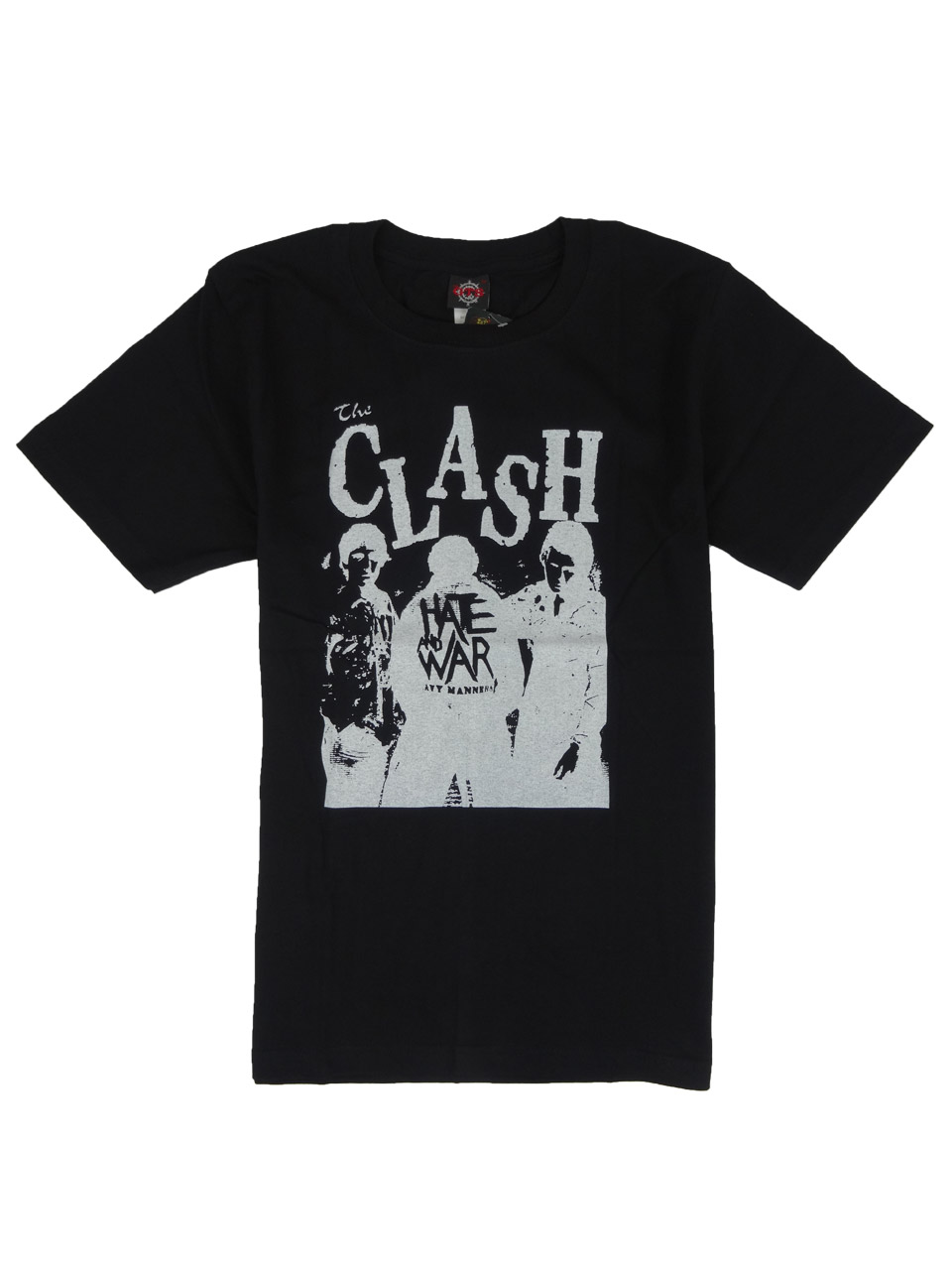 ロックTシャツ The Clash ザ クラッシュ HATE & WAR gts-0063
