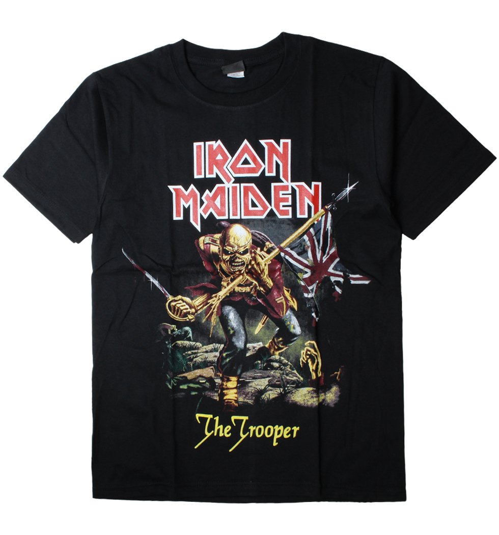 ロックTシャツ Iron Maiden アイアン メイデン The Trooper gts-0116