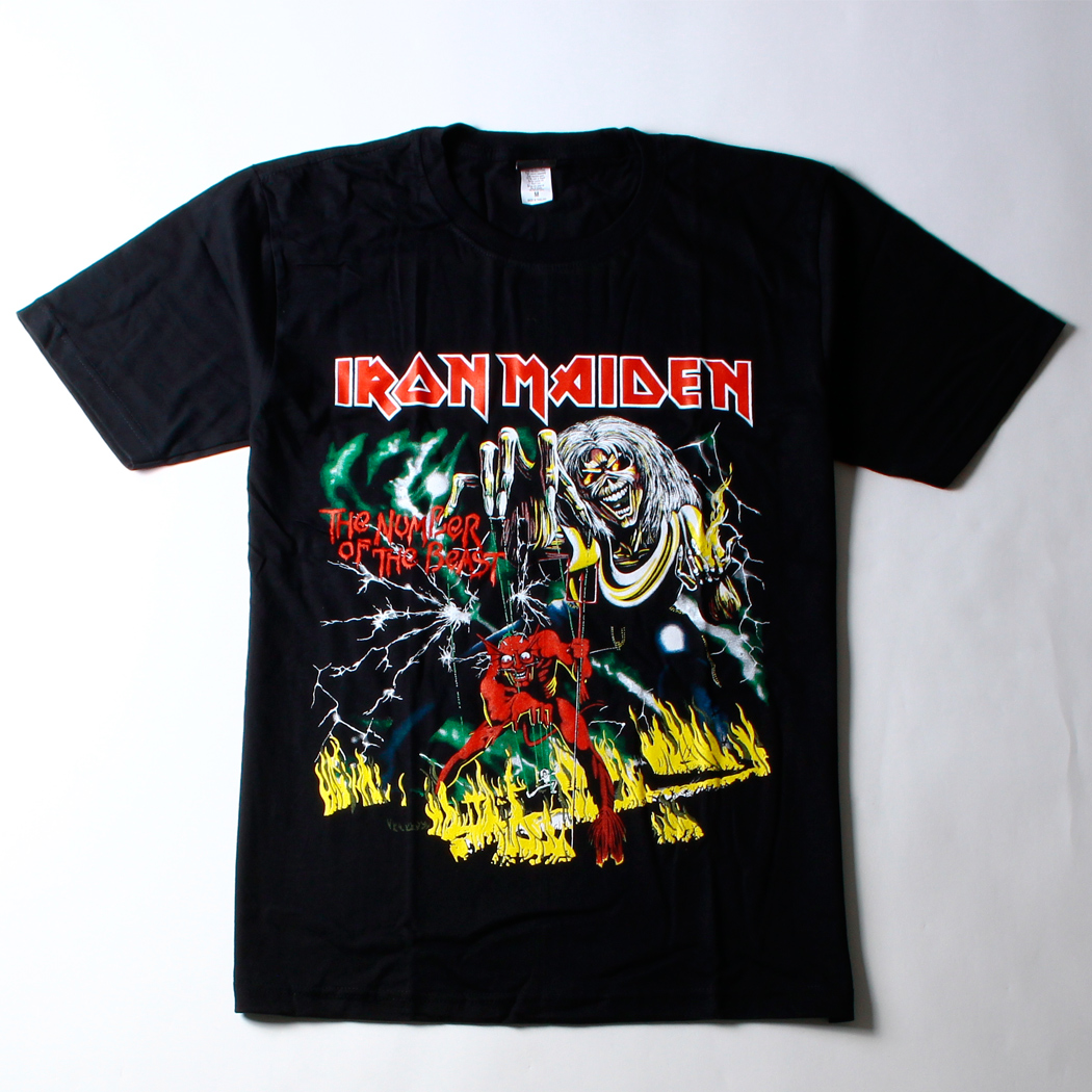 ロックTシャツ Iron Maiden アイアン メイデン The Number Of The Beast gts-0117