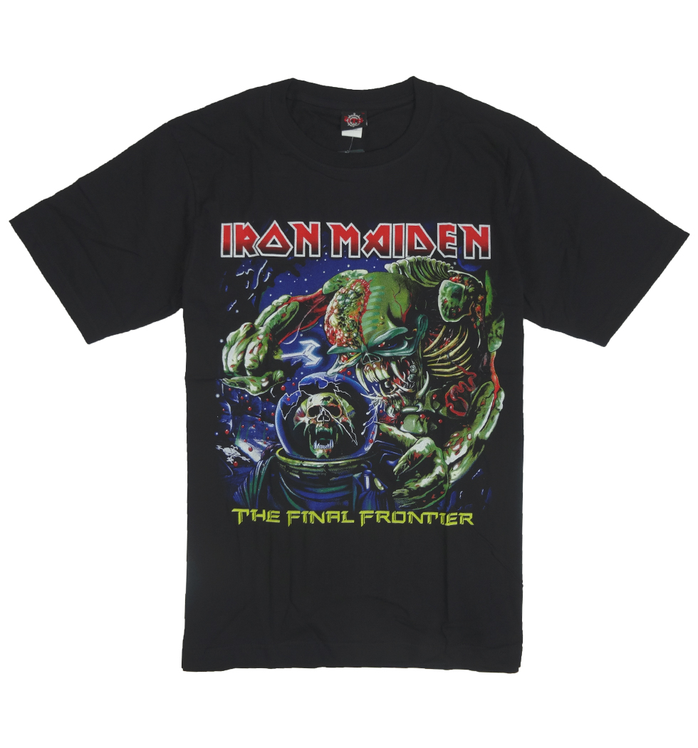 ロックTシャツ Iron Maiden アイアン メイデン The Final Frontier gts-0121