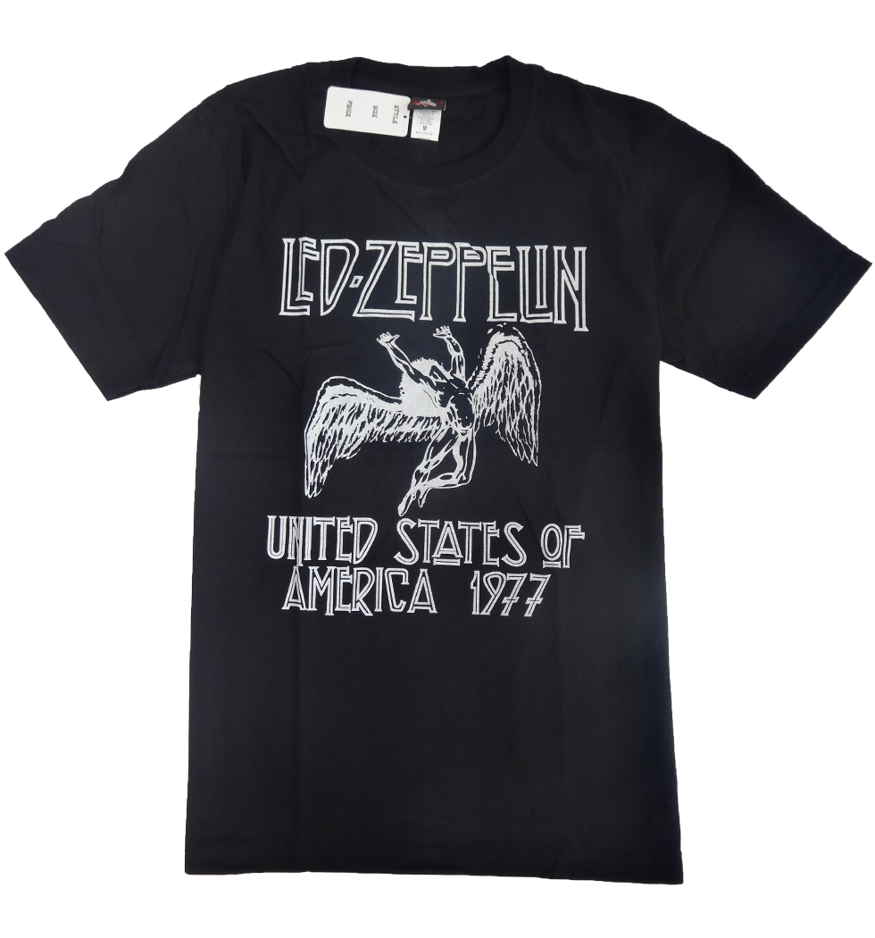 ロックTシャツ Led Zeppelin レッド ツェッペリン United States Of America 1977 gts-0145