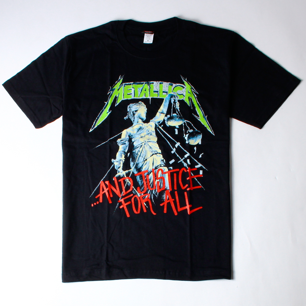 ロックTシャツ Metallica メタリカ ...And Justice For All gts-0163
