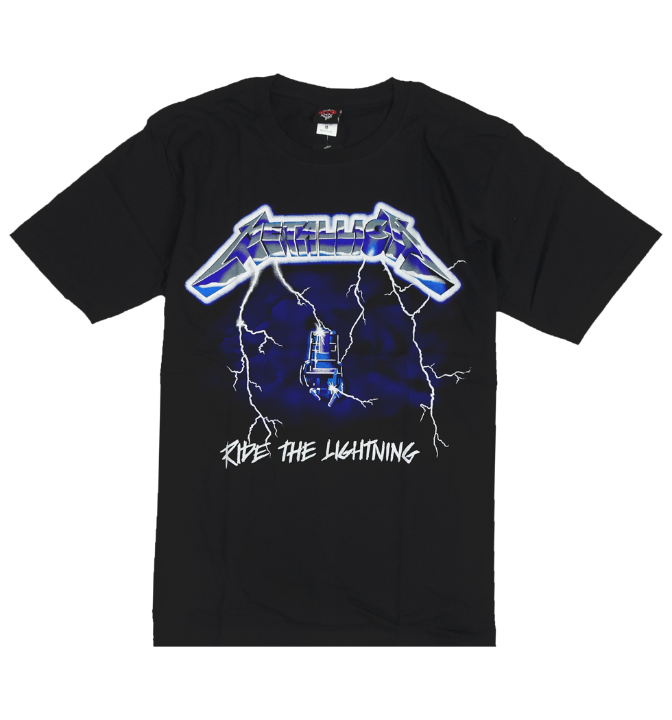 ロックTシャツ Metallica メタリカ Ride The Lightning gts-0167