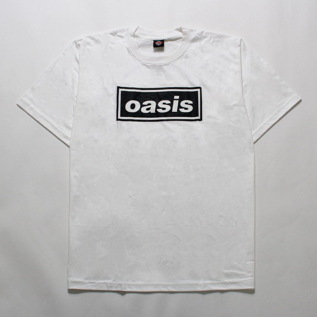 ロックTシャツ Oasis オアシス 文字ロゴ gts-0201