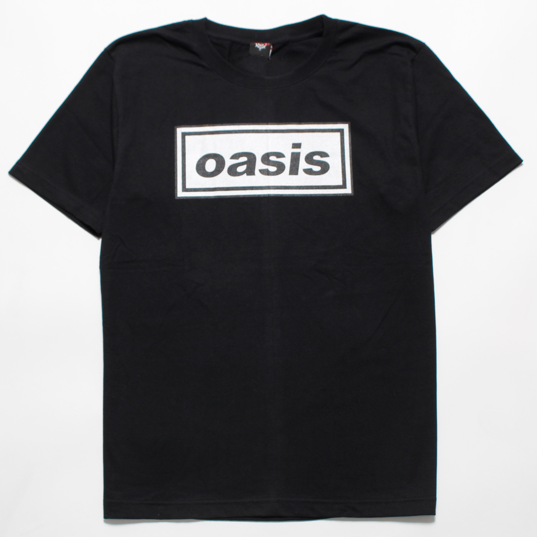 ロックTシャツ Oasis オアシス 文字ロゴ gts-0201