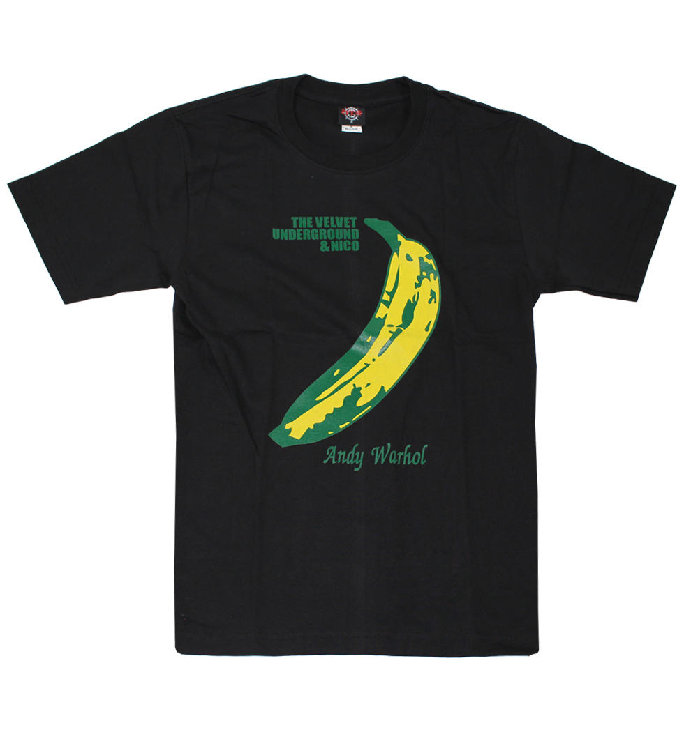 ロックTシャツ The Velvet Underground & Nico ベルベット アンダーグラウンド バナナ Andy Warhol gts-0300