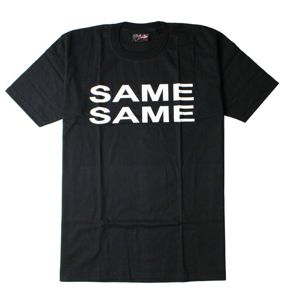 プリントTシャツ SAME BUT DIFFERENT メンズ/レディース/半袖/おもしろ/おしゃれ hdt-0002(hea-)