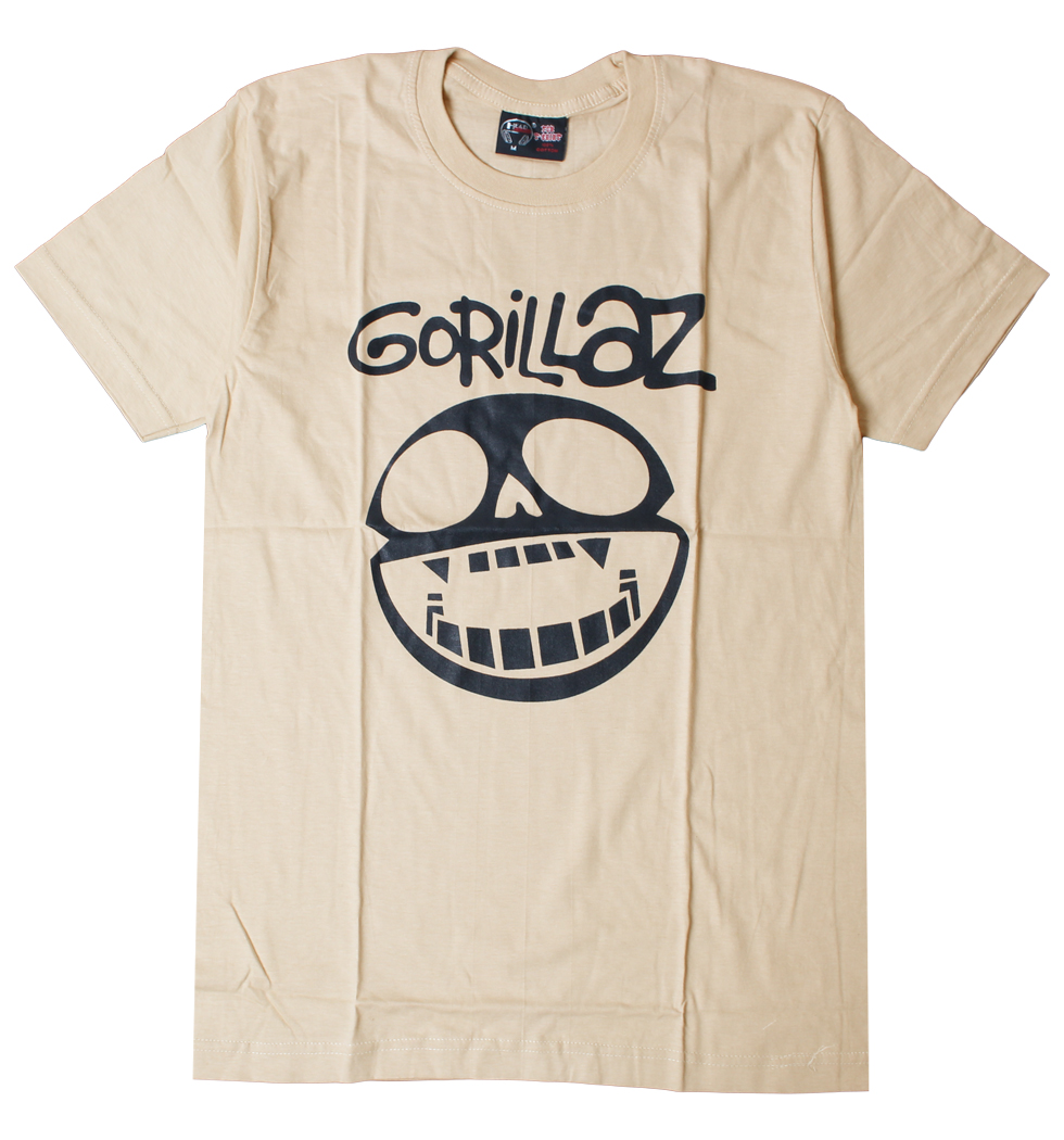 ロックTシャツ Gorillaz ゴリラズ ロゴ hrt-0011-c6